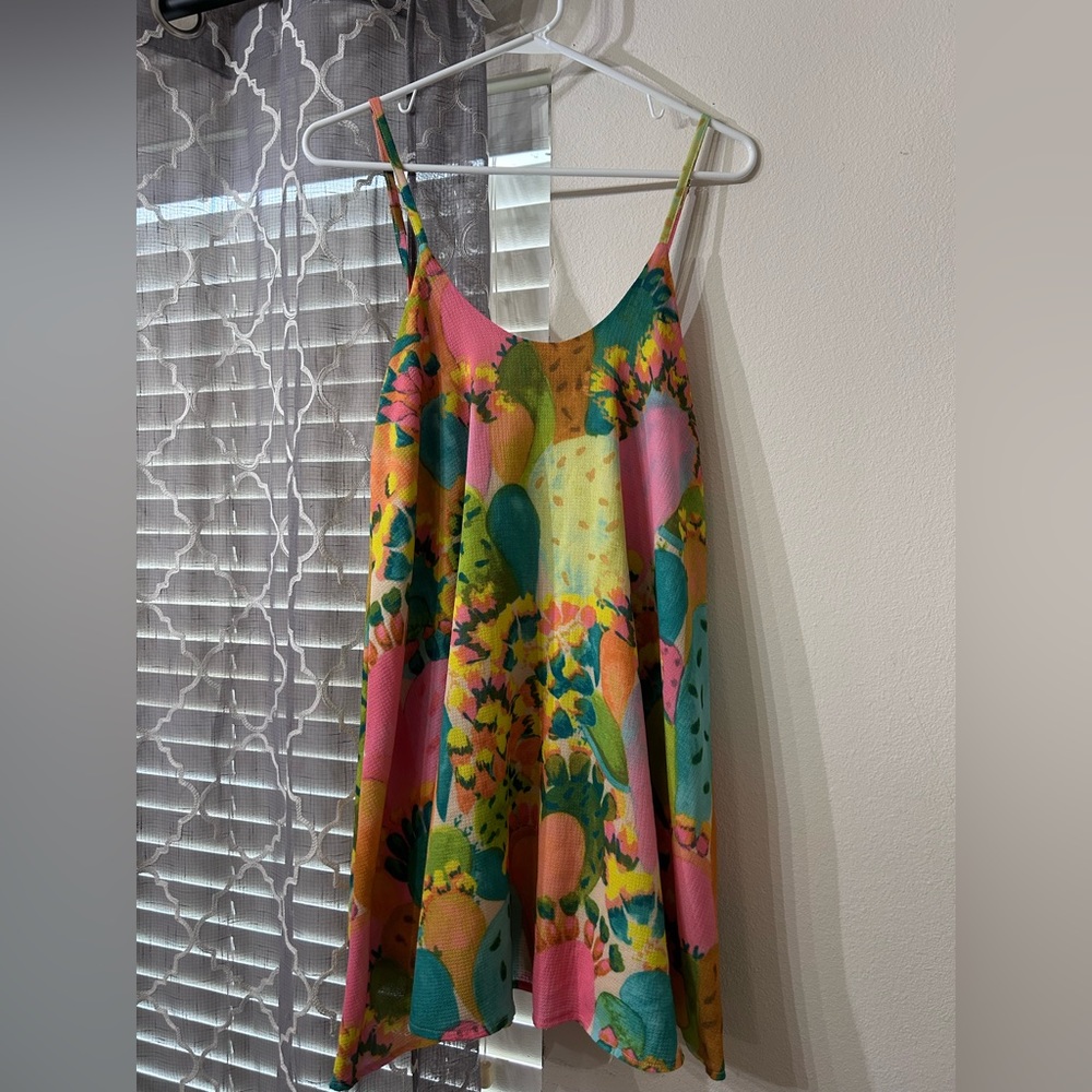 Judith March cactus swing dress size Large